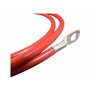 eXODA Câble de batterie 200cm câble d'alimentation en cuivre 25 mm² avec cosses à œillets M8