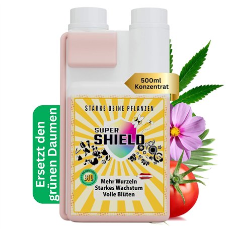 Supershield® - Grow & Bloom - Engrais pour plantes - Pour une croissance plus forte et plus saine de vos plantes - Meilleure cro