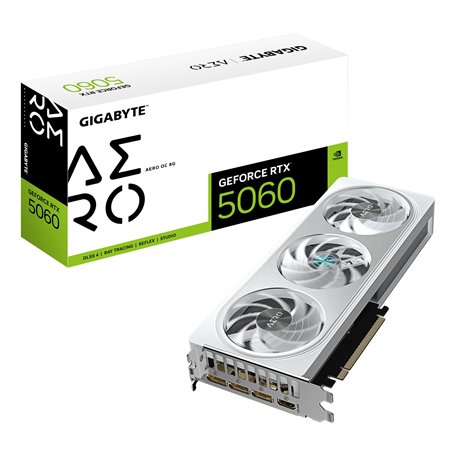 Gigabyte GeForce RTX 5060 Aero OC 8G Carte Graphique - 8GB GDDR7