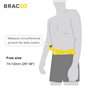 Bracoo BS33 Ceinture Lombaire avec 4 Baleines – Double Ajustement & Tissu Respirant – Soulagement Efficace des Douleurs Lombaire