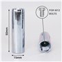 SKIR'CO Lot de 4 chevilles M12 x 50 mm - Manchon d'extension pour boulons - Chevilles murales - Ancrage pour béton