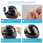 CerisiaAnn Film Anti-buée Universel pour Casque de Moto - Film Anti-buée pour visière de Casque de Moto