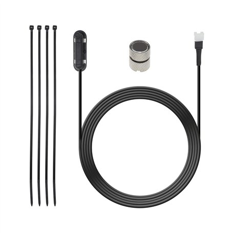 OTOTEC Capteur de Vitesse Détecteur Jante de Roue Tête Magnétique Connecteur SM-3A avec Attaches de Câble pour Vélo Électrique S