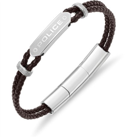 Bracelet Homme Police PEAGB0040103 Marron