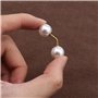 12pcs Fausse Perle Broche Broche Anti-Exposition Décolleté Goupille de Sécurité Clip pour Châle Cardigan Chandail Écharpe Chapea