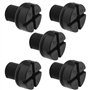 EMSea Lot de 5 Bouchons de Rechange pour Grille d'aération 17111712788 Compatible avec BMW Série 3 E30 E36 E46 E90 E91 pour rése