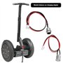 EMSea Connecteur de Port de Charge en Ligne à 3 Broches et 2 Fils Port de Charge pour Hoverboard Prise de Scooter Électrique Cha
