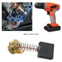 YINETTECH 2 paires Balais de Charbon Moteur Compatible avec Mastercraft MAH1500P Ramm-Bo 1500-P Alpha-Tools AH1500 Accessoires p