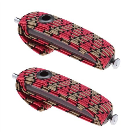 VGOL Lot de 2 capodastres élastiques réglables pour guitare folk