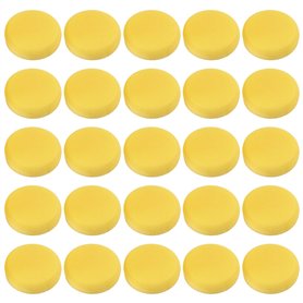 Qezodsx Lot de 25 éponges de peinture pour aquarelle, art, poterie, argile, céramique, maquillage pour enfants et ménage Qezodsx Lot de 25 éponges de peinture pour aquarelle