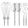POOSR Ensemble de mélangeurs d'œufs électriques - Batteur à œufs - Pour ballon électrique - Accessoires de cuisine - Mixeur