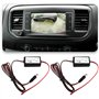 eMagTech 2pcs Filtres de Caméra de Recul avec Prise Redresseurs de Caméra Relais de Puissance Condensateur Filtre Compatible ave