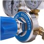 Boerunid Régulateur de bouteilles d'oxygène et de gaz O2 - Réduire la pression - Double manomètre - Régulateur de bouteilles d'o