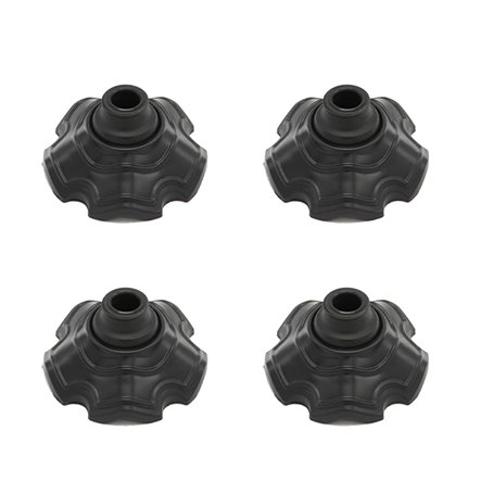 VitalEpcck 4 Pièces Capuchons de Pieds de Chaise Antidérapants Tabouret de Camping Capuchons de Pieds de Meubles Couvre-Pieds Ch