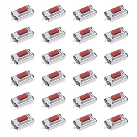 100pcs Micro Interrupteur Tactile Bouton Poussoir Interrupteur Tact pour Voiture Bateau Lumière Tapis Roulant TV Instrument Équi