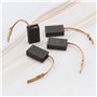 ECSiNG 2 Paires Balais de Charbon 5x10x16mm à Arrêt Automatique Pièce de Rechange Compatible avec Kress 1050 FME-P/1050 FME/800