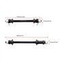 LT Easiyl 4pcs Essieux Solides de Vélo Essieu de Roue Avant Arrière de Vélo Axe de Moyeu de Roue de Vélo Outil de Accessoires po