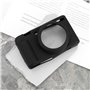 Briny River Étui de protection en silicone souple pour appareil photo Sony ZV1F ZV-1F ZV-1 II Noir