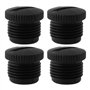 Briny River Lot de 4 capuchons d'obturation M12 pour connecteurs de type T NMEA 2000 pour protéger les interfaces inutilisées