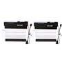 Gelid Solution Lot de 2 kits de refroidissement de mémoire vive Lumen RGB – Mode RVB entièrement automatique – Dissipateur therm