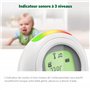 LeapFrog LF80 Babyphone Surveillance Audio Babyphone Numérique avec Deux Batteries Longue Portée Babyphone sans Caméra Capteur d
