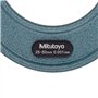 Mitutoyo 103-130 Micromètre extérieur économique 25 mm-50 mm avec graduation de 0,001 mm