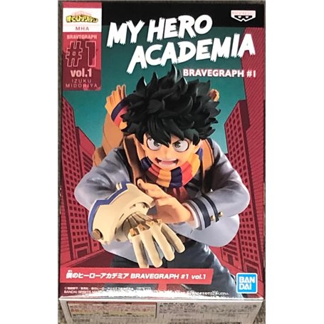 BANPRESTO Figura Bravegraph Vol.1 My Hero Academia 14cm