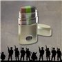 Tube de peinture de visage 3 couleurs style camouflage HHH Hunting®