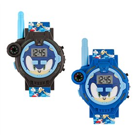 Sonic SNC40094 Montre à Quartz numérique pour garçon avec Bracelet en Silicone
