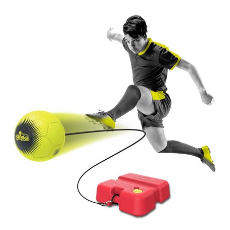 Swingball Reflex Soccer Toute Surface Inclus avec Ballon Gonflable Taille 4 ET Pompe - Dès 6 Ans dim L30 x l30 x h8