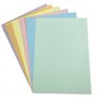 DJP Lot de 120 feuilles de papier pastel A4 80 g/m² pour imprimante photocopieuse 6 nuances