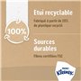 KLEENEX - Mouchoirs boîte Balsam (24 boites de 64 mouchoirs) - dépose un baume protecteur qui apaise vos nez idéal en cas de gro