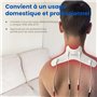 TensCare – Électrodes TENS & EMS pour soulager les douleurs cervicales, réutilisables jusqu'à 20 fois – Haute adhérence, compati