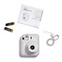Fujifilm Instax Mini 12 Appareil Photo instantané avec Pack de 20 pellicules Blanc Argile
