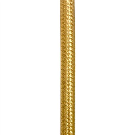 Électrique textile cordon rond tressé ElekTek - couleurs assorties aux plaques de plafond