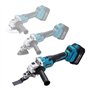 KATSU FIT-BAT 21V Meuleuse d'Angle sans Fil Brushless 115mm 125mm Moteur sans Balais avec 3,0Ah Batterie et Kits d'Accessoires M