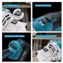KATSU FIT-BAT 21V Meuleuse d'Angle sans Fil Brushless 115mm 125mm Moteur sans Balais avec 3,0Ah Batterie et Kits d'Accessoires M
