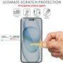 TECHGEAR Protection d'écran anti-espion pour iPhone 16 Pro - Filtre de confidentialité en verre trempé véritable compatible avec