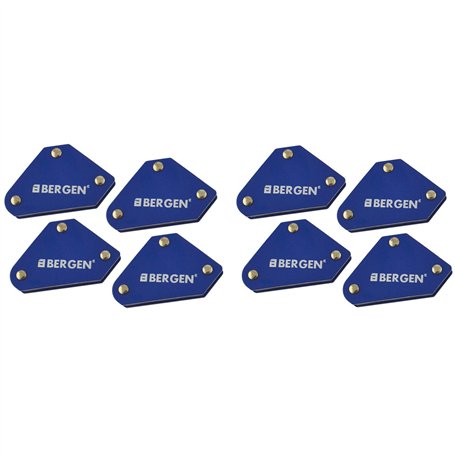 Lot de 8 mini aimants de soudage durables à angle droit pour soudure