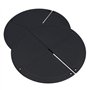 Plastimo Boule de signalisation en forme d'ancre pliable Noir Diamètre 30 cm