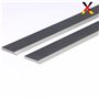 Xcalibur Tooling Lames de raboteuse compatibles avec Sedgewick 410mm x 25mmx 3mm HSS Lames de rabotage réaffûtables 1 Paire