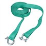 AB Tools Sangle de remorquage extra longue de 20 m et deux manilles 8T pour remorquage tout-terrain 4 x 4
