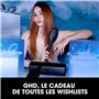 GHD - Coffret Glide - Brosse Chauffante Lissante (Noire), Brosse & Pochette incluses. Lissage Rapide & Facile, Volume Préservé,