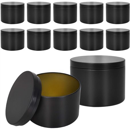 Volumoon 12PCS Boîtes à Bougies