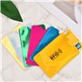 volumoon Lot de 12 pochettes de protection RFID pour cartes de crédit, cartes de crédit, porte-cartes anti-vol RFID, protection