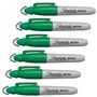 Sharpie Lot de 6 mini marqueurs permanents avec porte-clés pour clés