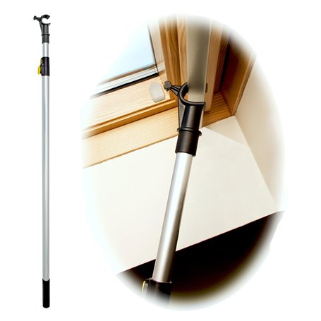 WinHux® Canne télescopique conçu pour contrôler Les lucarnes VELUX®