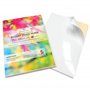 20 Feuilles de qualité Blanc brillant Autocollant A4/dos adhésif l'impression d'étiquettes Feuilles de papier