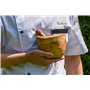 Cleminson® Mortier et pilon fabriqués à la main en bois d'olivier | Indispensable pour la cuisine pour broyer les épices et les 