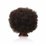 Tête de mannequin afro crépus serrés bouclés type 4 Marron
